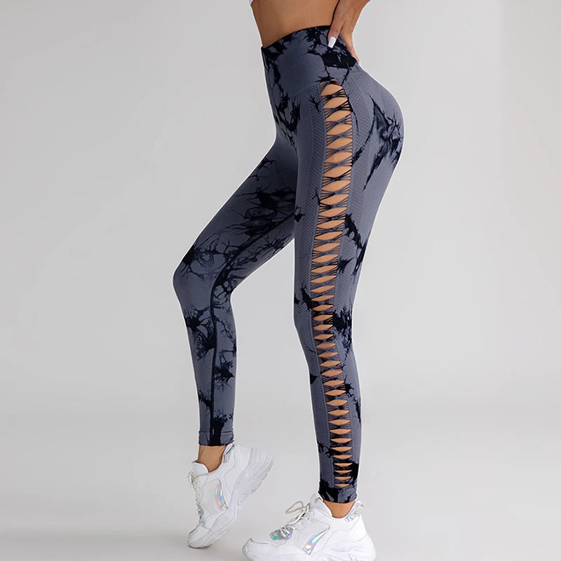 Tie Dye Tummy Control Leggings